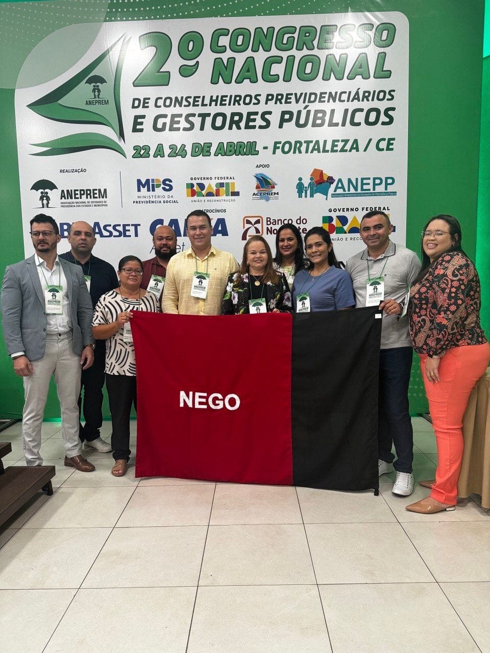 Pirpirituba participou do 2° Congresso Nacional de Conselheiros previdenciários e gestores públicos, em Fortaleza - CE.